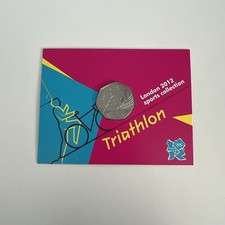 Triathlon 50p Uncirculated