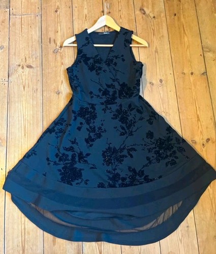 Quiz black evening dress - evening,
