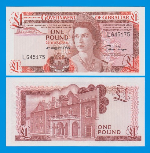 Gibraltar pound 20e 1988 - gibraltar,