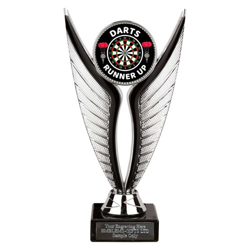 Darts runner award - up, 195mm