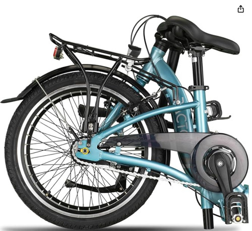 Blue pacto folding bike - pacto, 20