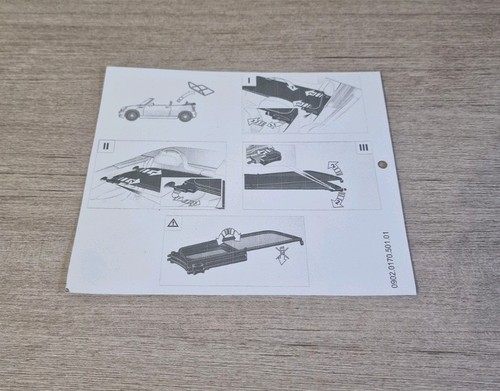 Genuine mini r52 wind - genuine,