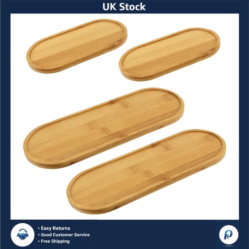 Elegant oval bamboo serving - oval,