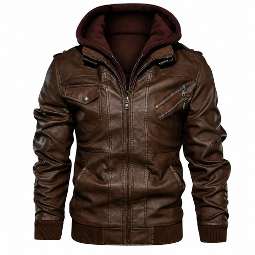 Men real lambskin leather - real,