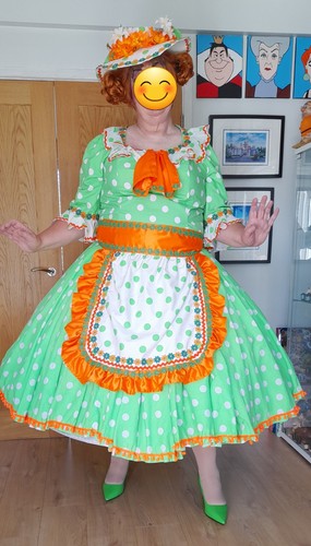 Pantomime dame costume - dame,