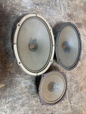 3 Grundig speakers From tube