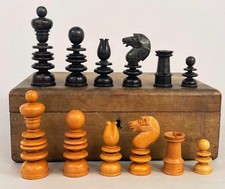 Antique Calvert Pattern Chess