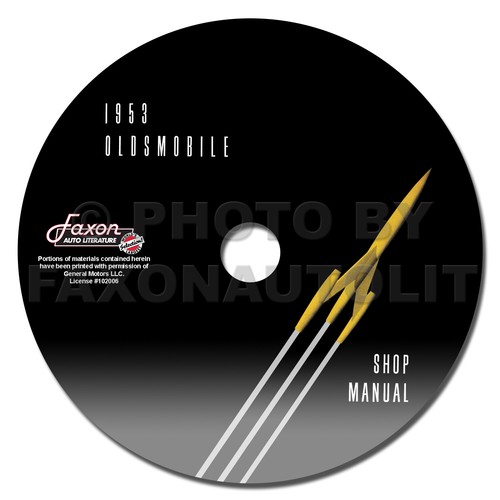 1953 oldsmobile repair manual - 1953,