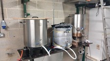 Nano brewery , mashtun,  copper , HLT