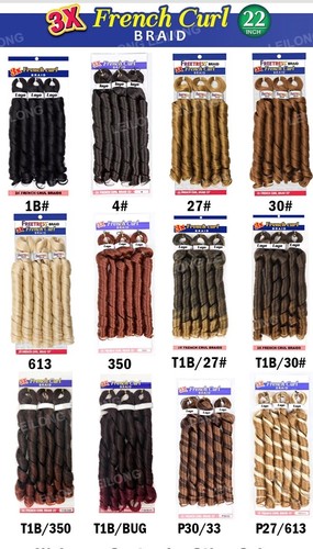 Freetress 22inches french - 3x,