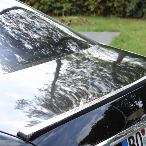 Rear spoiler carbon look - spoiler,