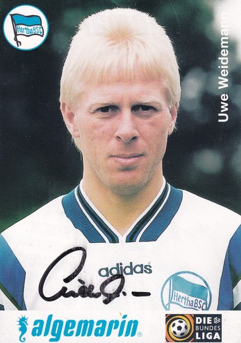 Autograph uwe weidemann - -,