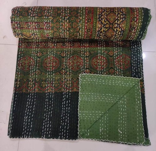 Indian ajrakh print - indian, throw