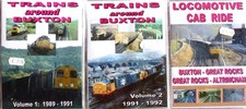 3x Railway DVDs BUXTON + CAB