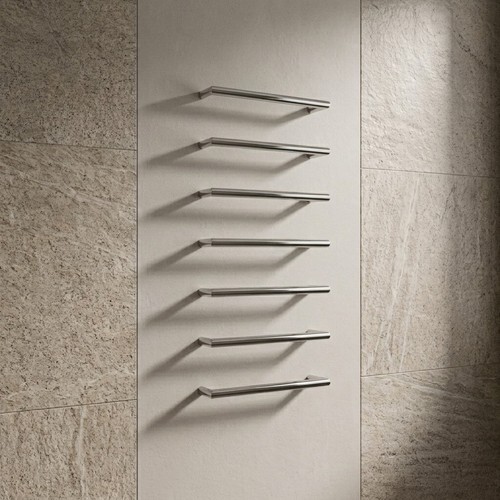Heated towel bar double - heated,