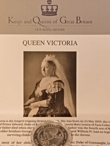 Queen victoria silver proof - queen,