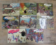 8 GILES CARTOONS BOOKS ** FREE