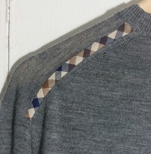 AQUASCUTUM Men's 100% Merino