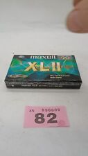 Maxell XLII 90 (2x45min) blank cassette tape, brand new sealed chrome IECII
