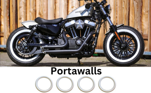 Motorbike whitewall - motorbike, 17"
