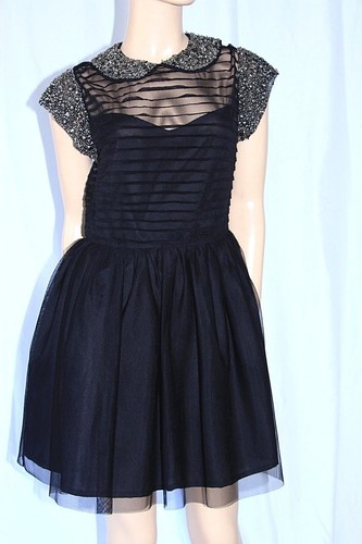 Asos blk peter pan - peter, collar