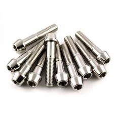 Suzuki GSX-R750 L1-L7 11-20 Titanium Socket Cap Top & Bottom Yoke Pinch Bolts