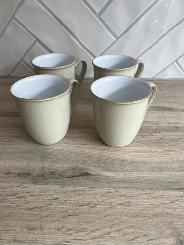 Denby mugs set beige used - set, of