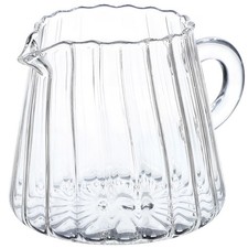 Glass Pitcher Elegant Shaped