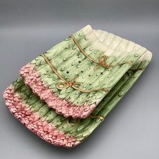 Vintage French majolica Large