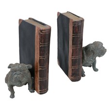 Bulldog Dog Bookends Ornament
