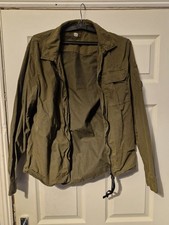 CP COMPANY CMSH087A OLIVE  ZIP