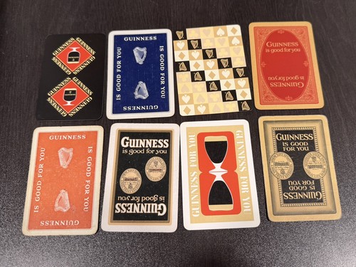 Vintage guinness playing cards - guinness,