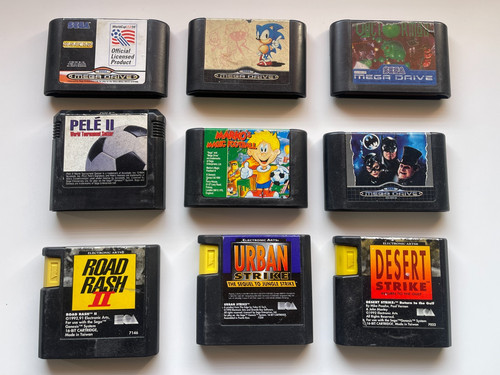 Sega mega drive bundle cart - mega,