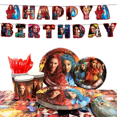 114 pcs descendants birthday - 114,