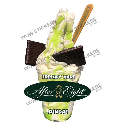 After ice cream sundae - after, 8