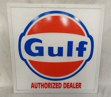 Framed LED "GULF AUTHORIZED
