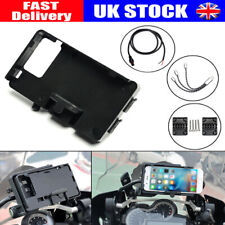 Motorcycle USB Charger Mobile Phone Holder Bracket For BMW R1200GS F700/800GS UK