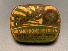 Two Embassy & 1 National Band Gramophone Needle Tins - 3 tins