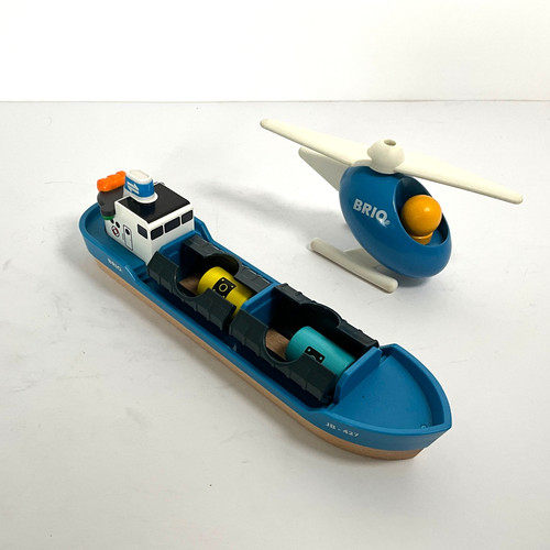 Brio wooden cargo ship - wooden,