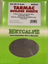 Metcalfe M0056 Tarmac Builder Sheets N/Oo/Ho Scale