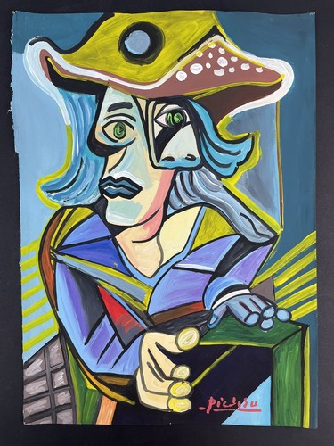 Pablo picasso drawing - pablo, and