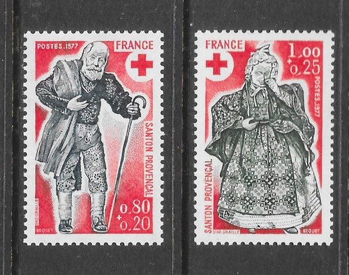 France 1977 red cross fund - 1977,