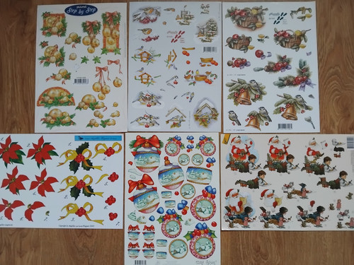 Christmas decoupage a4 - christmas,