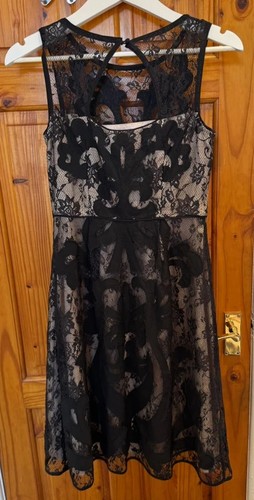 Monsoon dress with - gold, lining