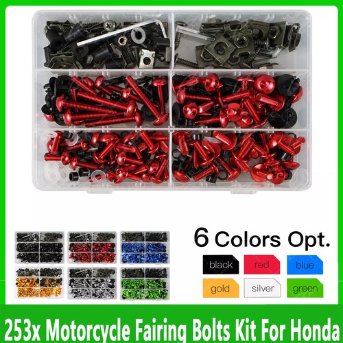 253x motorcycle fairing bolts - fairing,