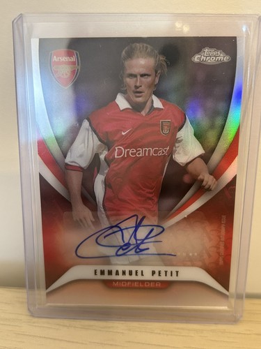 Emmanuel petit auto topps - emmanuel,