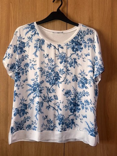 Laura ashley blue floral toile - blue,