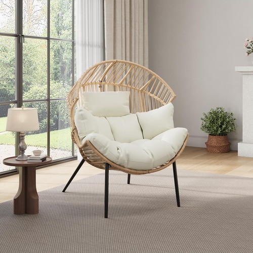 Oversized ergonomic patio egg - oversized,