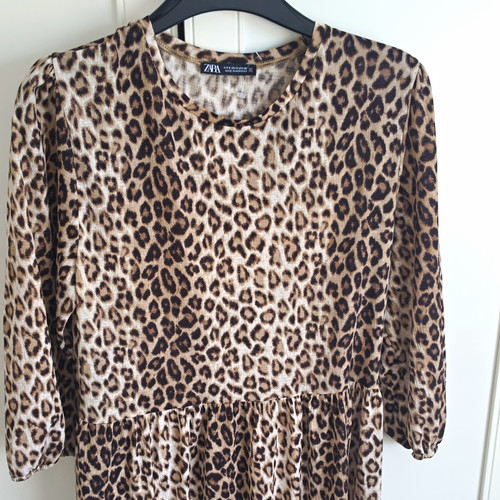 Zara leopard print - zara, maxi