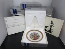 Full Set of 12 1975 Royal Copenhagen Hans Christian Andersen Plates New Boxed